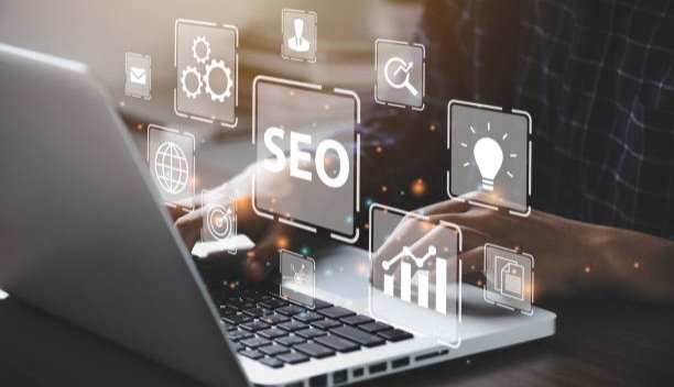 Google search update dashboard showing website ranking improvements